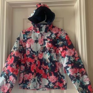 North Face Resolve Raincoat Sz 10-12 Girls
